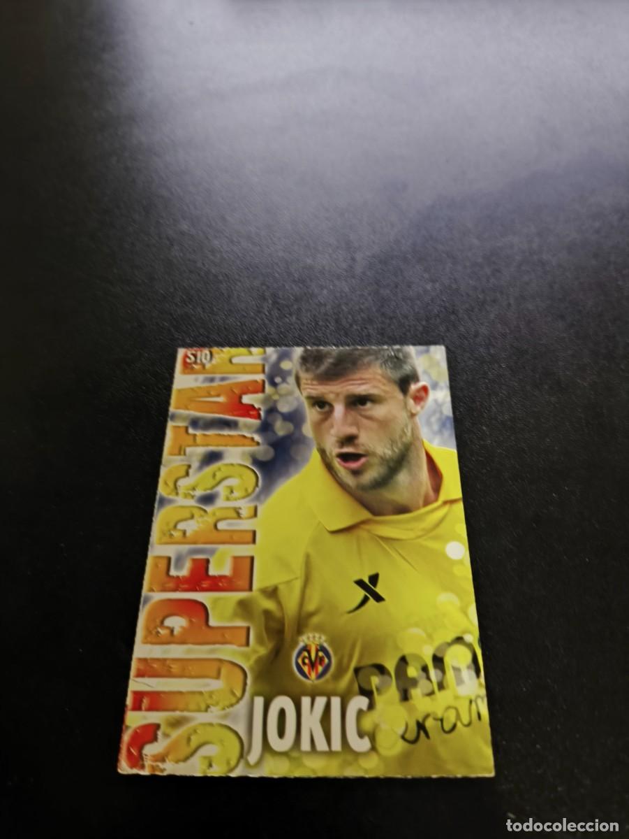 Cromos de F&uacute;tbol: 510 JOKIC SUPERSTAR FONDO LETRAS VILLARREAL MUNDICROMO LIGA 2013 2014 13 14 NO PANINI ESTE