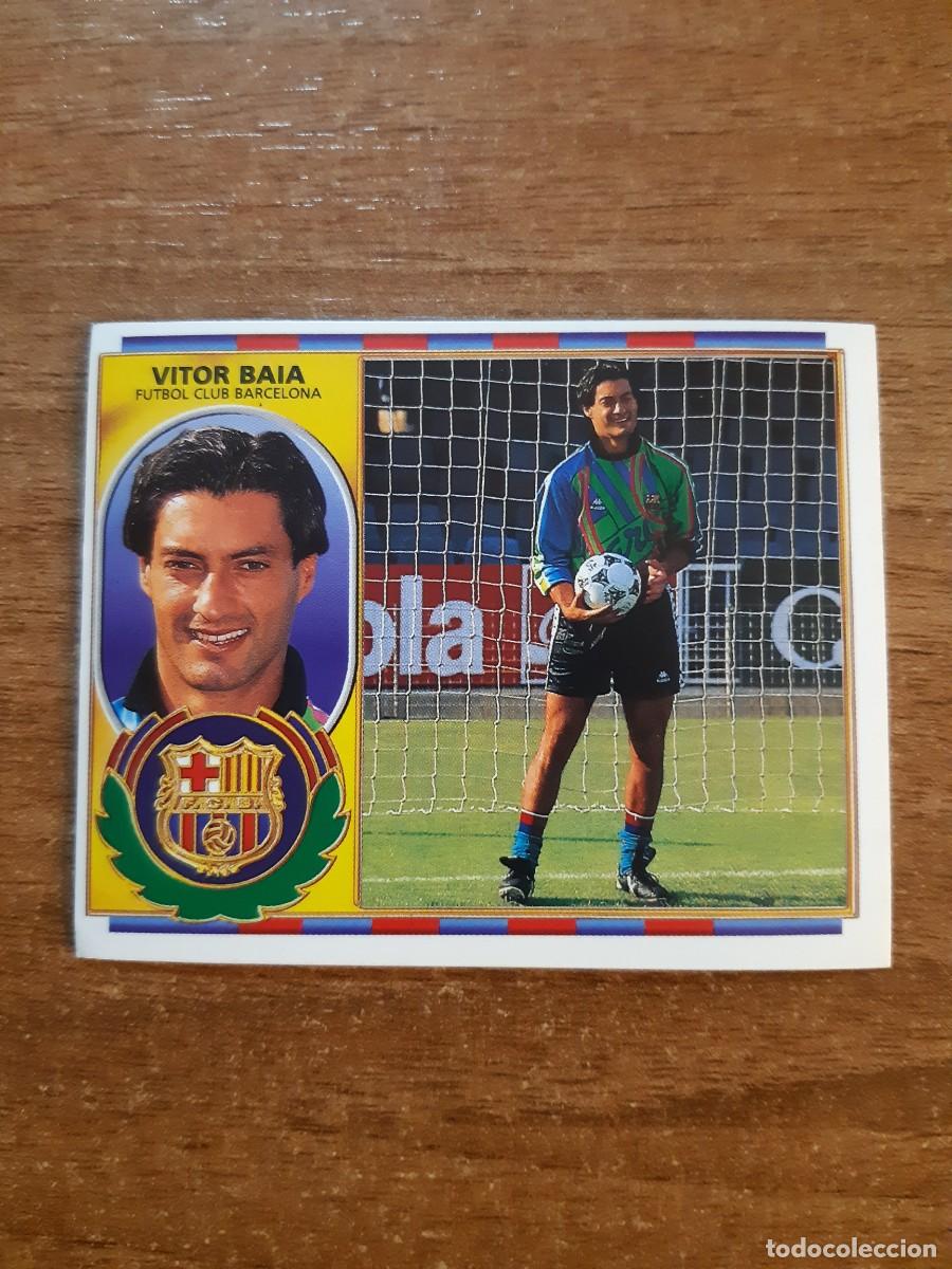 Cromos de F&uacute;tbol: VITOR BAIA BARCELONA VERSI&Oacute;N LIGA 96-97 ESTE. NUNCA PEGADO, SIN PEGAR