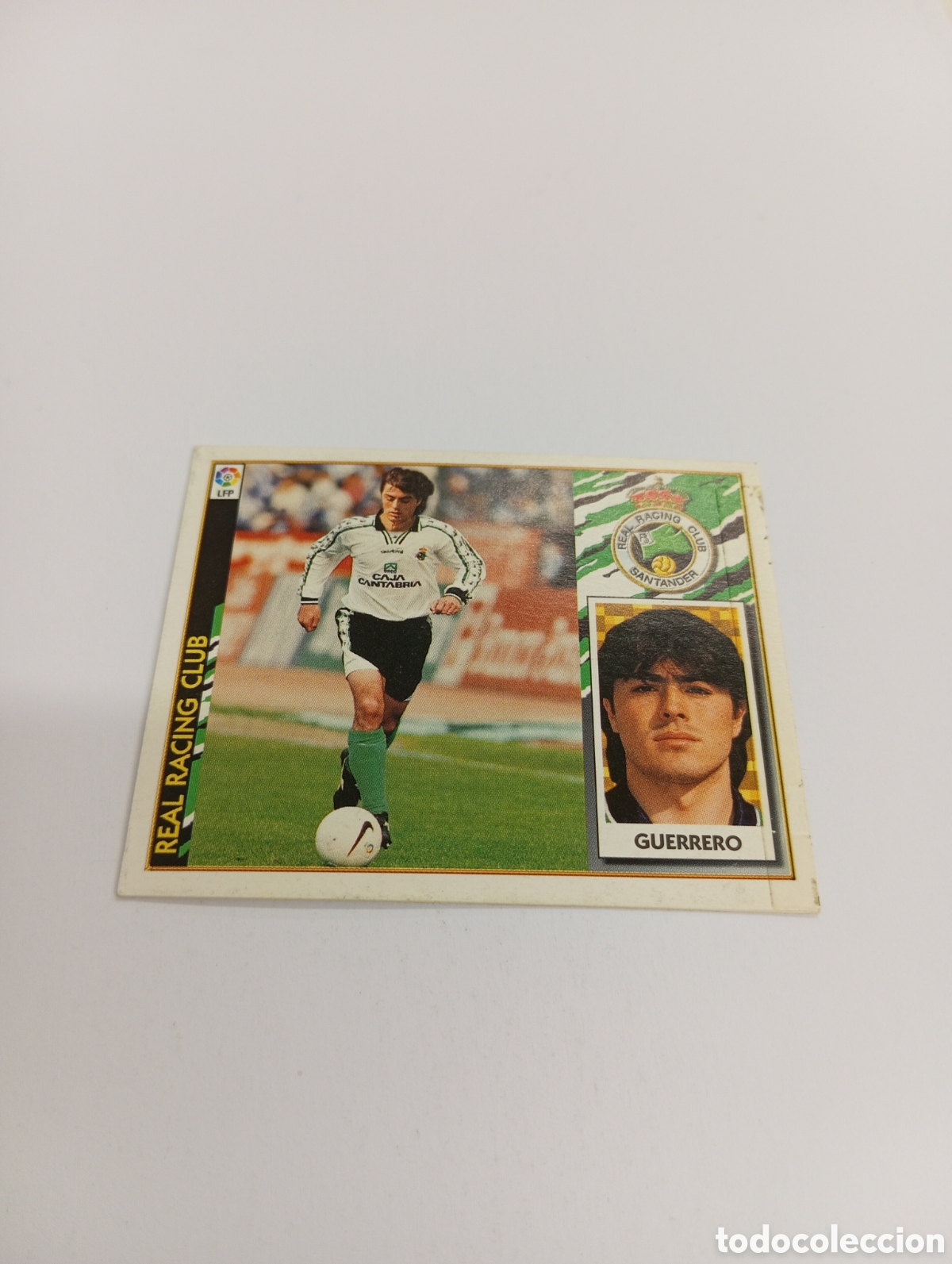 Cromos de F&uacute;tbol: GUERRERO COLOCA Racing Liga Este 1997 1998 NUEVO SIN PEGAR 97 98