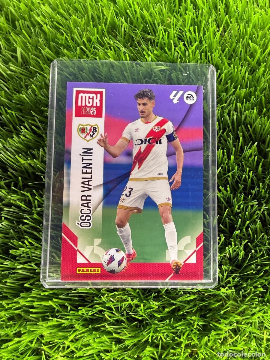 Cromos de F&uacute;tbol: N&ordm; 280 &Oacute;scar Valent&iacute;n Rayo Vallecano Megacracks 24 25