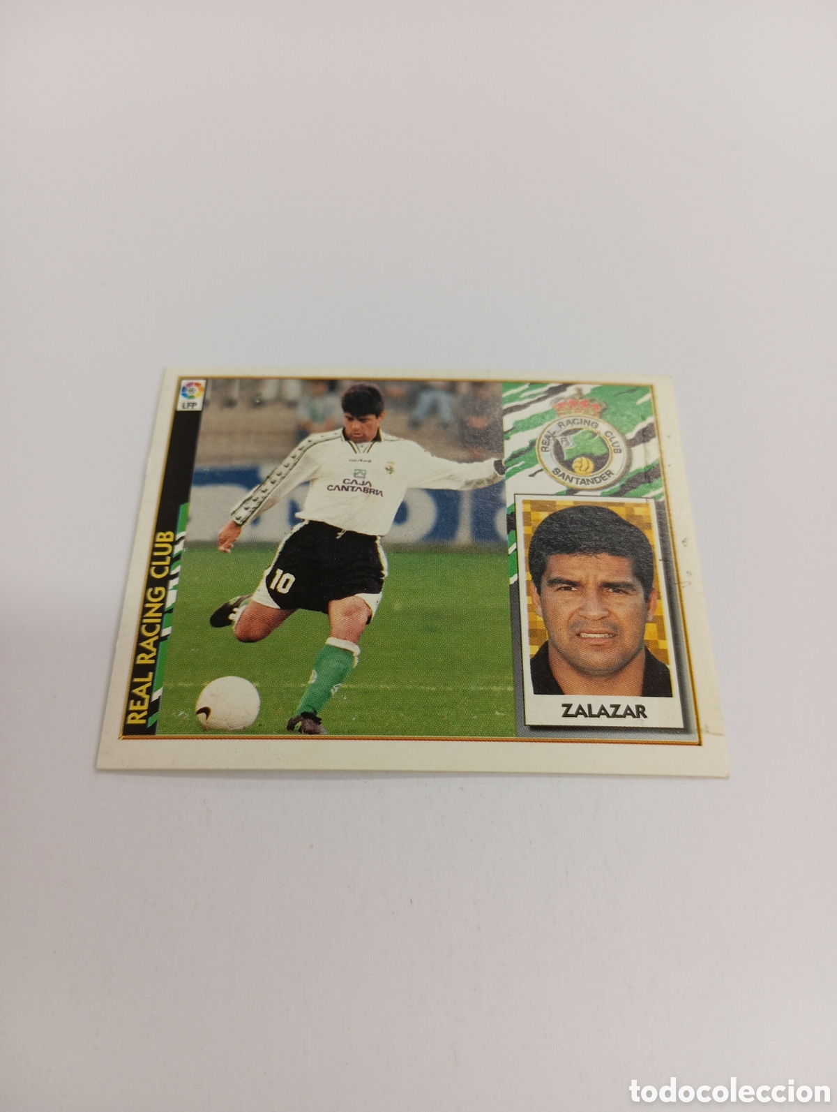 Cromos de F&uacute;tbol: ZALAZAR Racing Liga Este 1997 1998 NUEVO SIN PEGAR 97 98