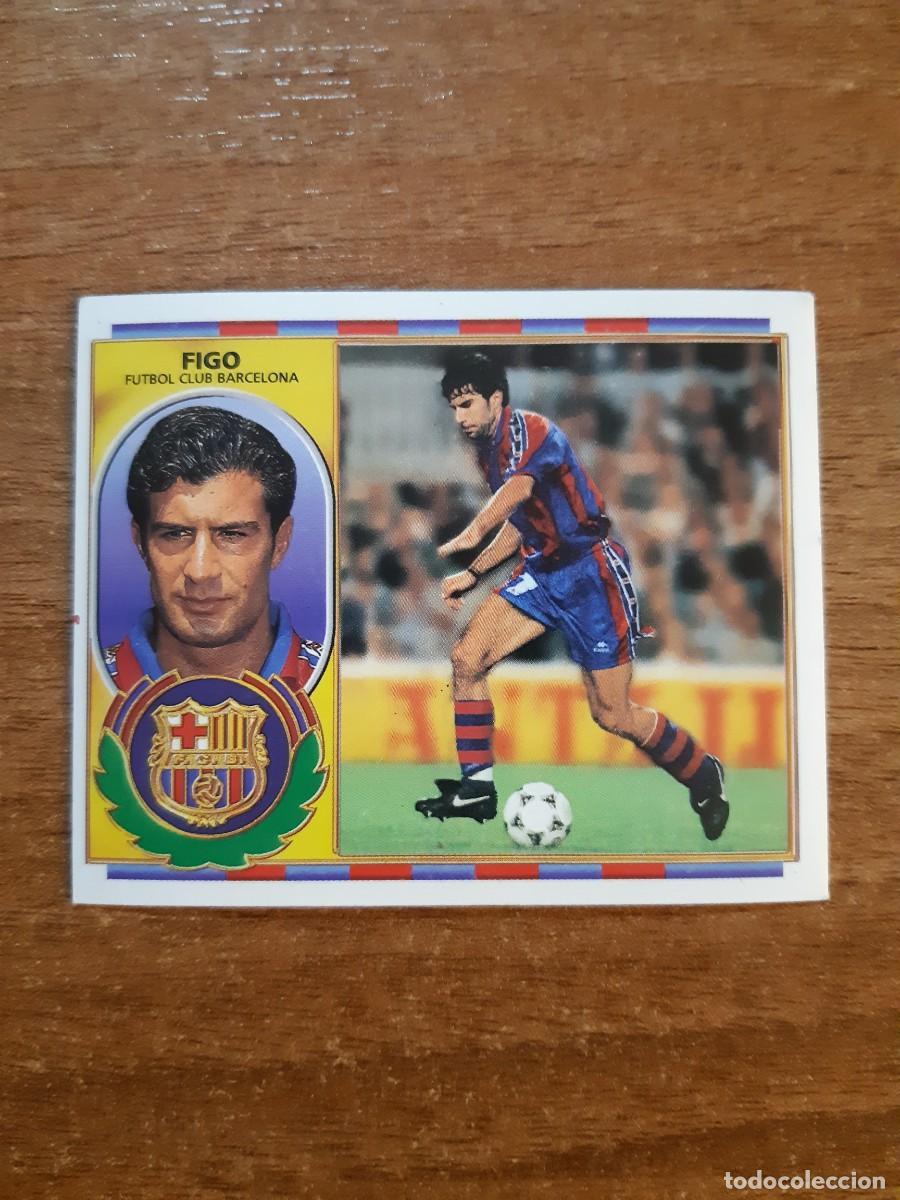 Cromos de F&uacute;tbol: FIGO BARCELONA LIGA 96-97 ESTE. NUNCA PEGADO, SIN PEGAR