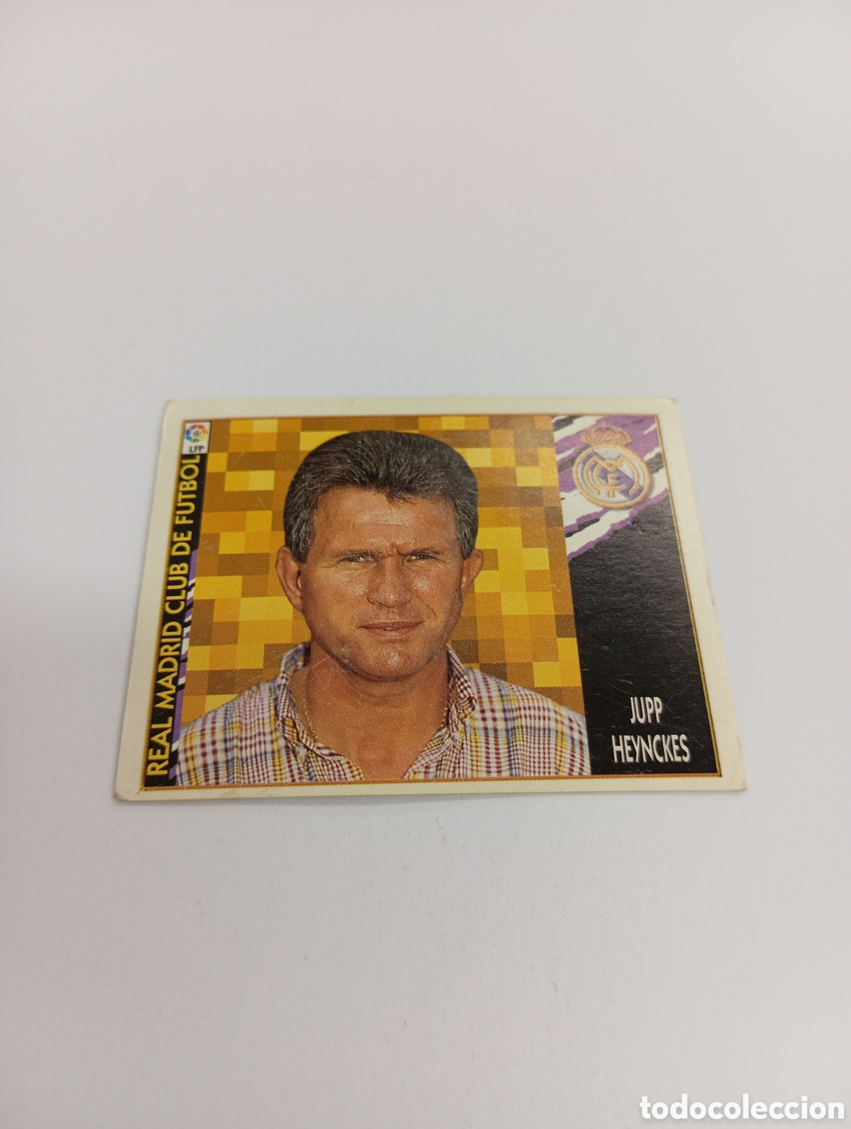 Cromos de F&uacute;tbol: ENTRENADOR JUPP HEYNCKES Real Madrid Liga Este 1997 1998 NUEVO SIN PEGAR 97 98