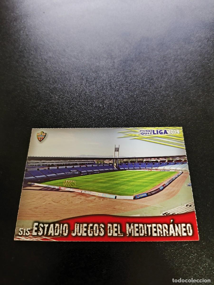 Cromos de F&uacute;tbol: 515 ESTADIO MEDITERRANEO FONDO MATE ALMERIA MUNDICROMO LIGA 2013 2014 13 14 NO PANINI ESTE