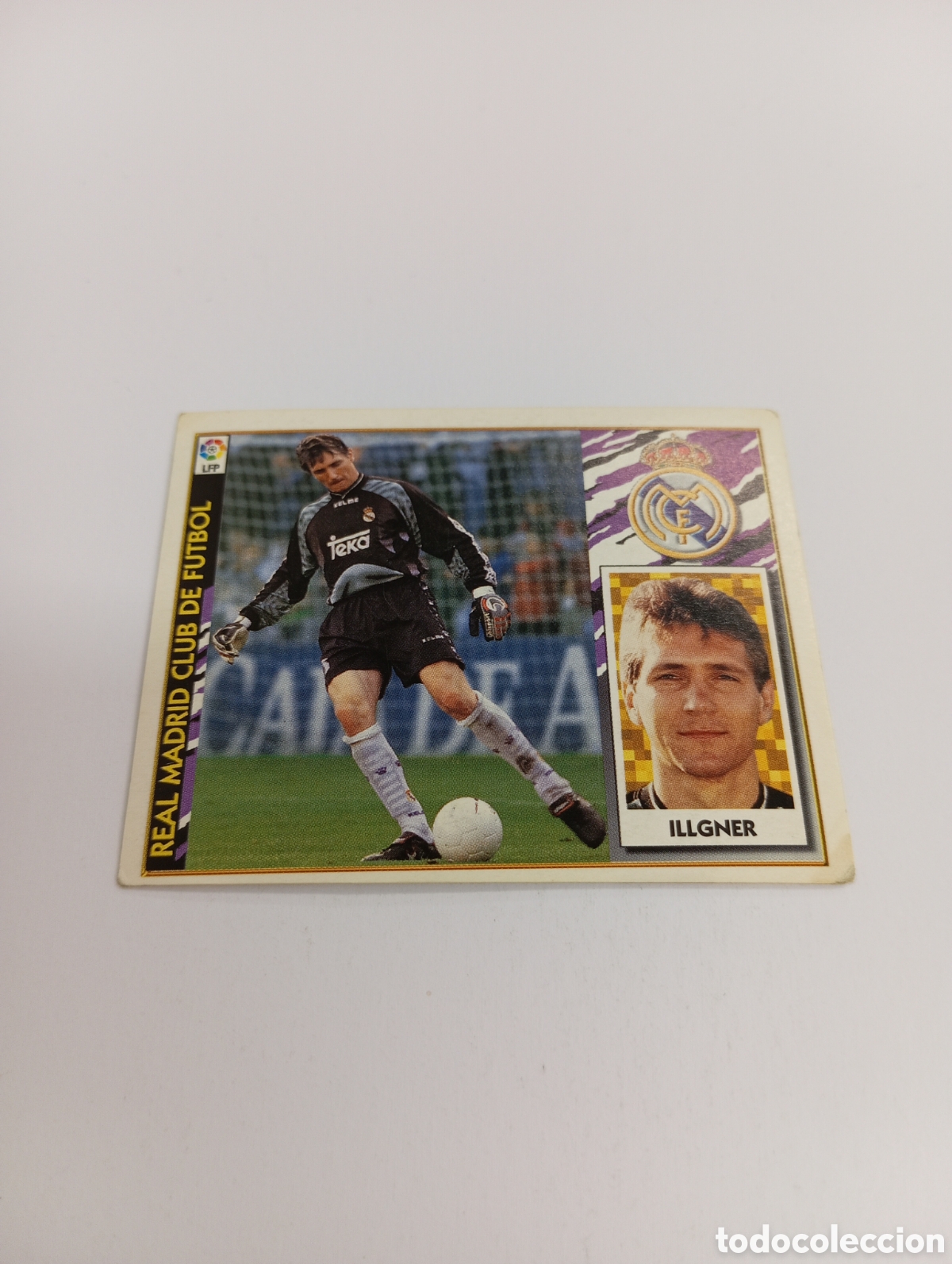Cromos de F&uacute;tbol: ILLGNER Real Madrid Liga Este 1997 1998 NUEVO SIN PEGAR 97 98
