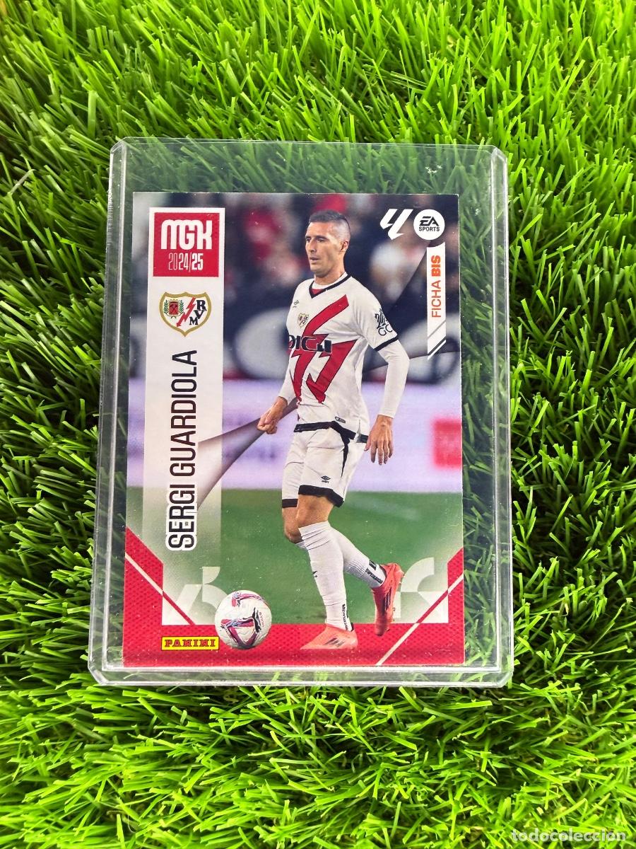 Cromos de F&uacute;tbol: N&ordm; 286BIS Sergi Guardiola Fichas Bis Rayo Vallecano Megacracks 24 25