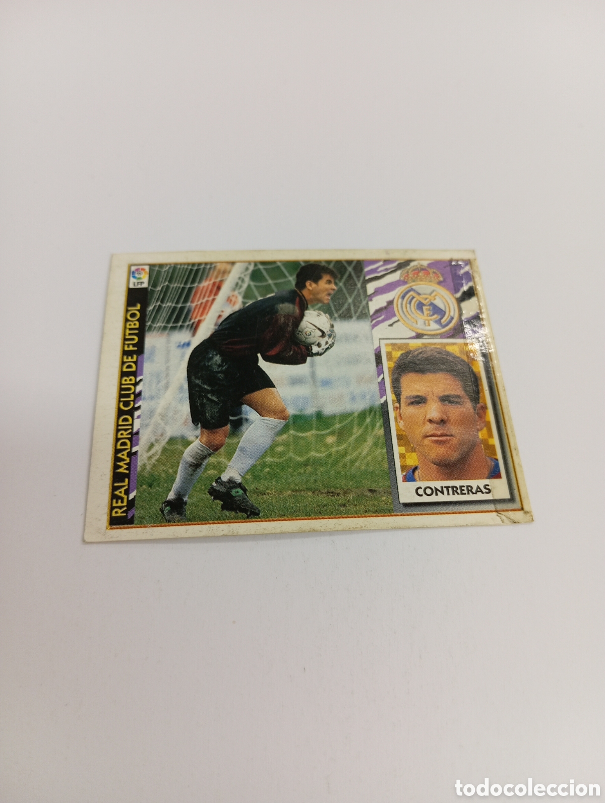 Cromos de F&uacute;tbol: CONTRERAS COLOCA Real Madrid Liga Este 1997 1998 NUEVO SIN PEGAR 97 98