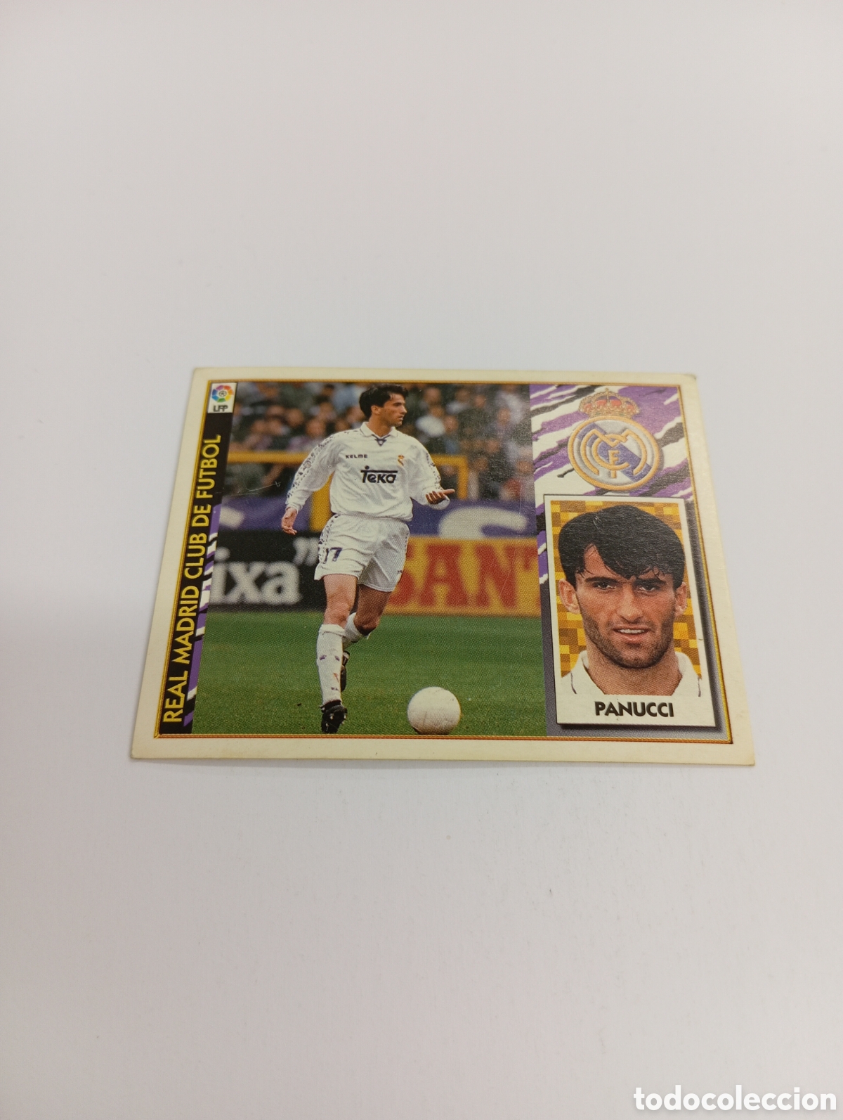 Cromos de F&uacute;tbol: PANUCCI Real Madrid Liga Este 1997 1998 NUEVO SIN PEGAR 97 98