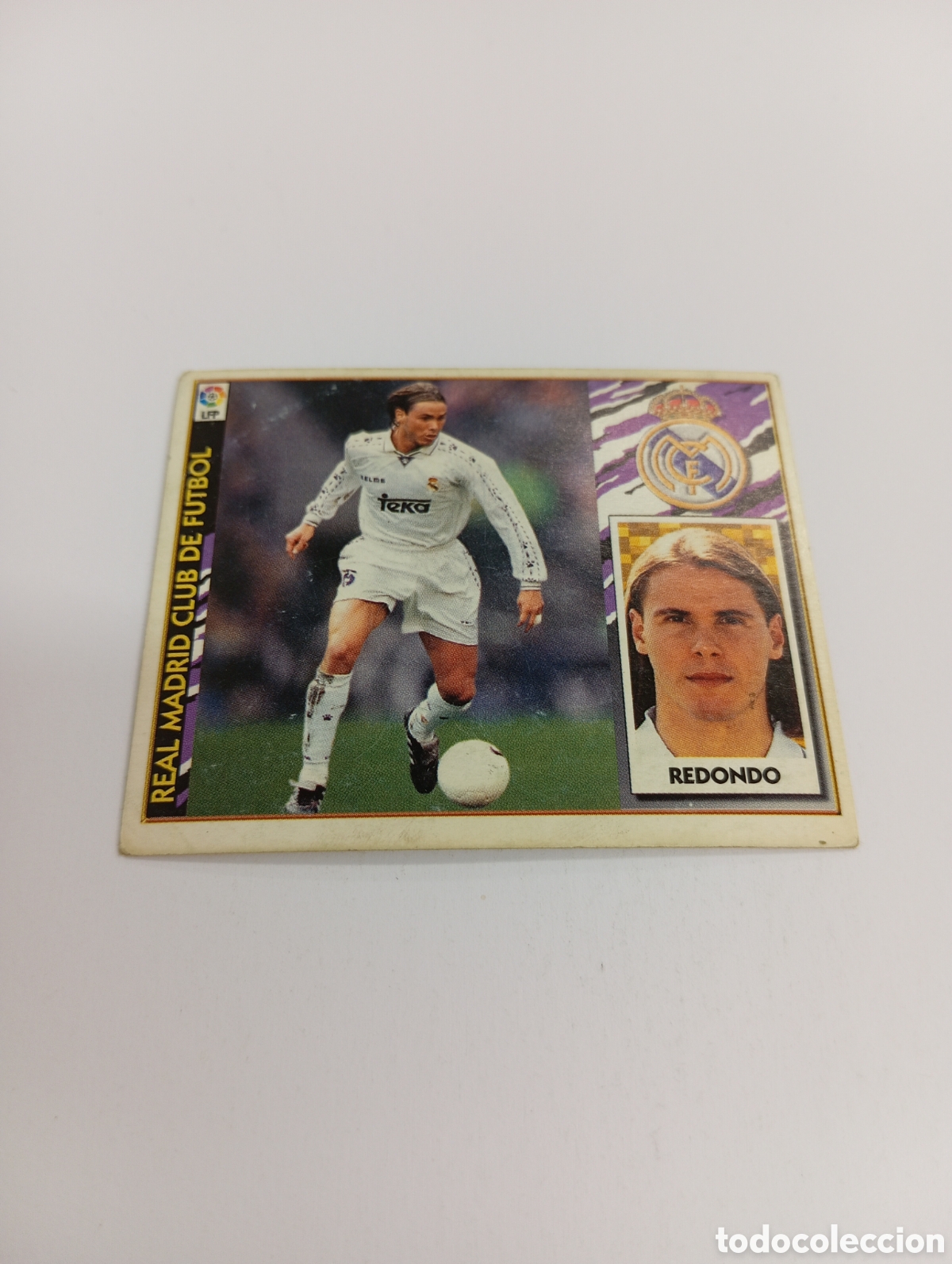 Cromos de F&uacute;tbol: REDONDO Real Madrid Liga Este 1997 1998 NUEVO SIN PEGAR 97 98