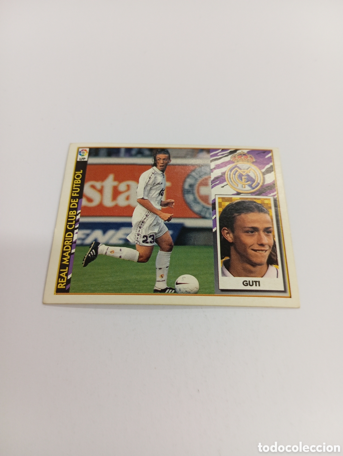 Cromos de F&uacute;tbol: GUTI Real Madrid Liga Este 1997 1998 NUEVO SIN PEGAR 97 98