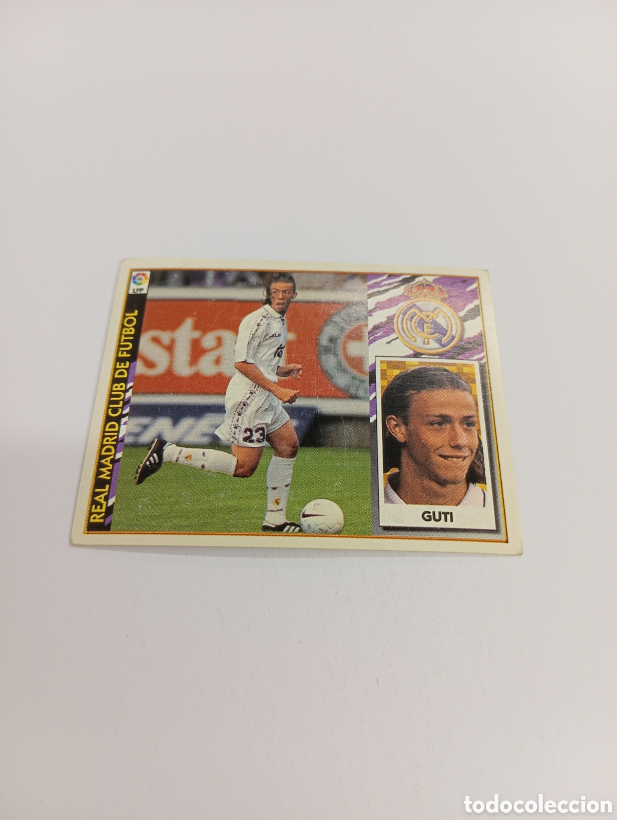 Cromos de F&uacute;tbol: GUTI Real Madrid Liga Este 1997 1998 NUEVO SIN PEGAR 97 98
