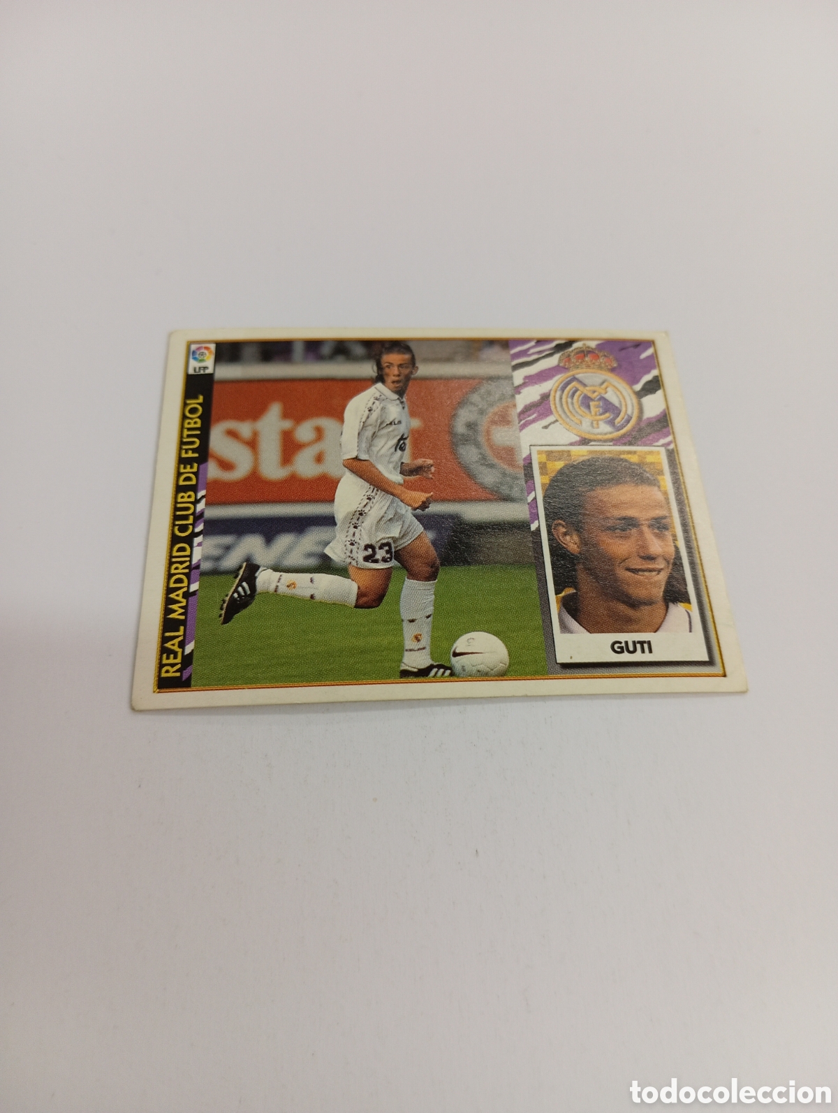 Cromos de F&uacute;tbol: GUTI Real Madrid Liga Este 1997 1998 NUEVO SIN PEGAR 97 98