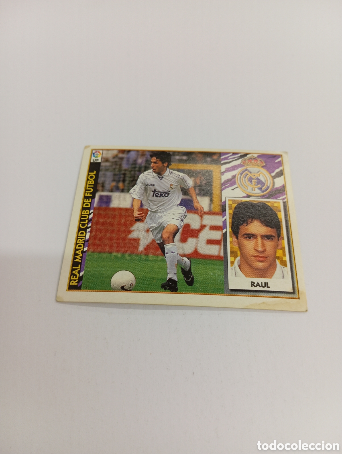 Cromos de F&uacute;tbol: RA&Uacute;L Real Madrid Liga Este 1997 1998 NUEVO SIN PEGAR 97 98