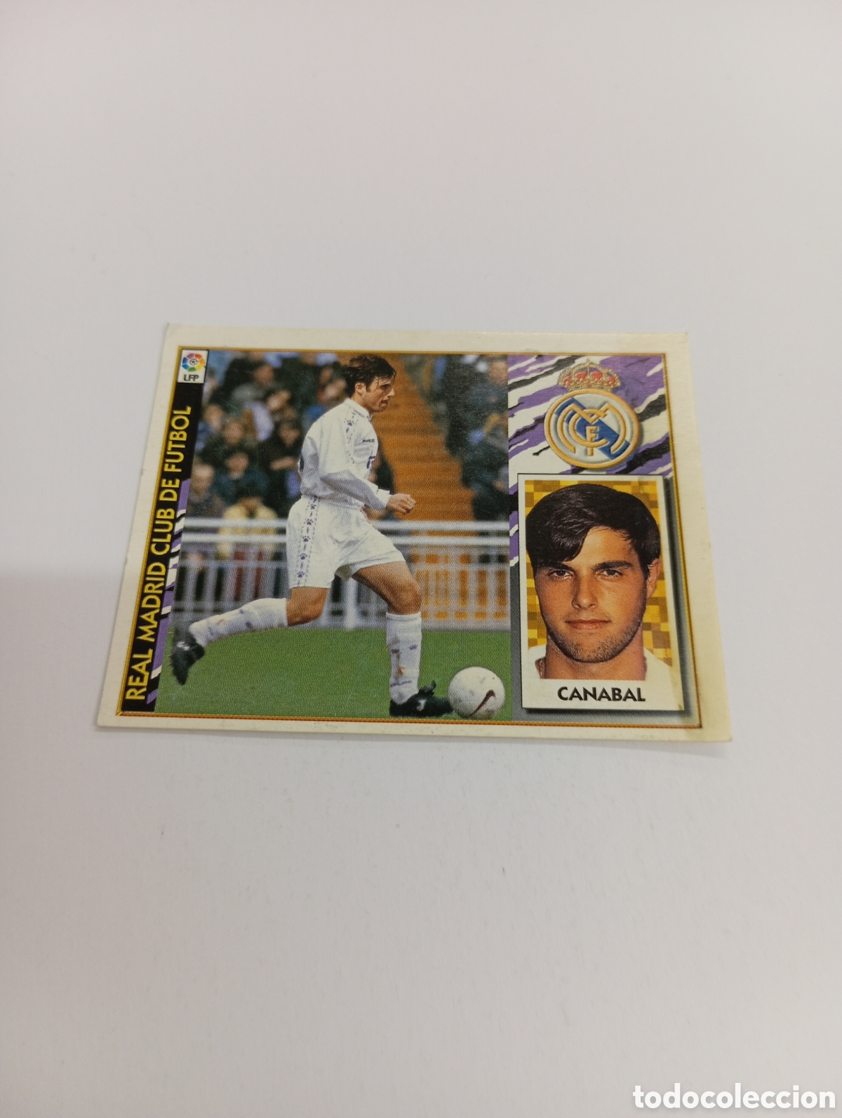 Cromos de F&uacute;tbol: CANABAL COLOCA Real Madrid Liga Este 1997 1998 NUEVO SIN PEGAR 97 98