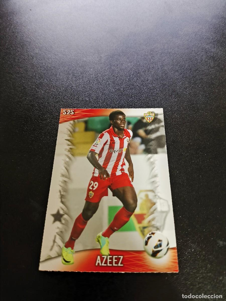 Cromos de F&uacute;tbol: 525 Azeez ALMERIA MUNDICROMO LIGA 2013 2014 13 14 NO PANINI ESTE
