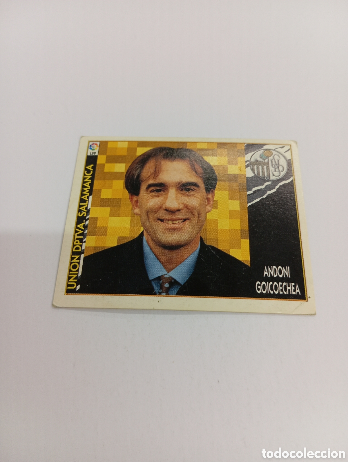 Cromos de F&uacute;tbol: ENTRENADOR GOICOECHEA Salamanca Liga Este 1997 1998 NUEVO SIN PEGAR 97 98