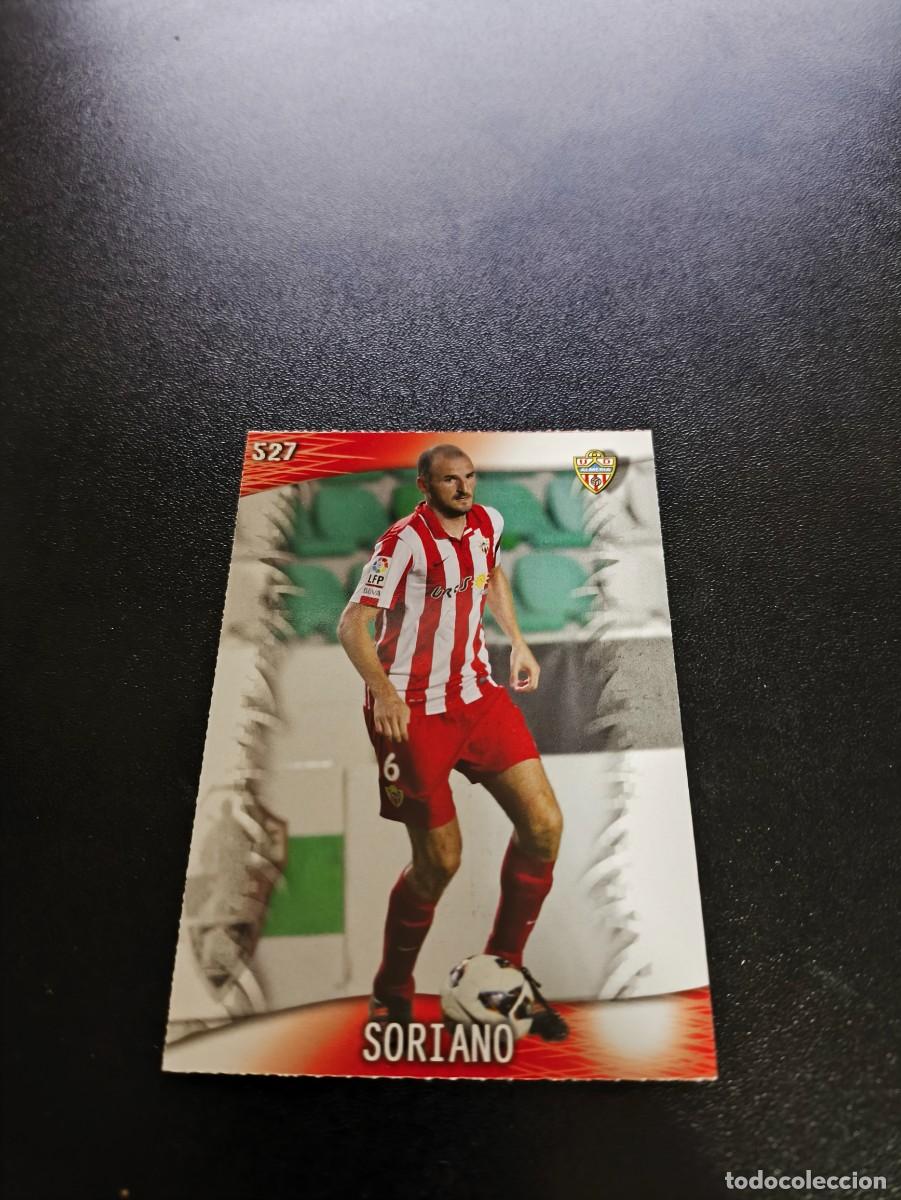 Cromos de F&uacute;tbol: 527 Soriano ALMERIA MUNDICROMO LIGA 2013 2014 13 14 NO PANINI ESTE