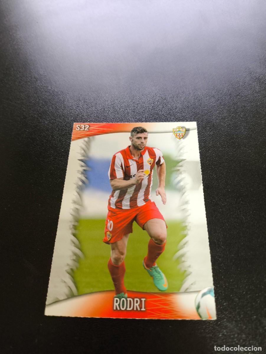 Cromos de F&uacute;tbol: 532 Rodri ALMERIA MUNDICROMO LIGA 2013 2014 13 14 NO PANINI ESTE