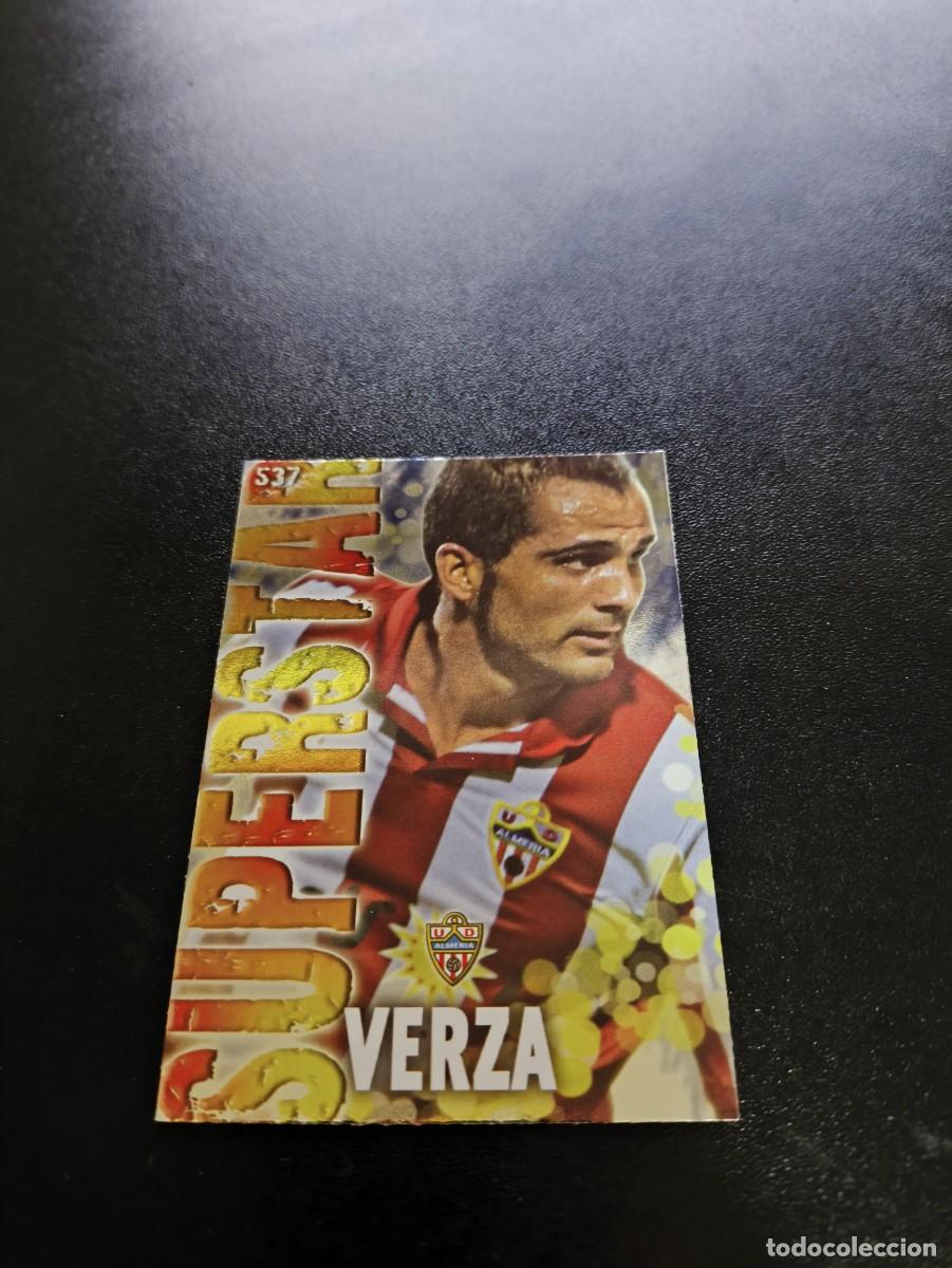 Cromos de F&uacute;tbol: 537 VERZA SUPERSTAR BRILLO LISO ALMERIA MUNDICROMO LIGA 2013 2014 13 14 NO PANINI ESTE
