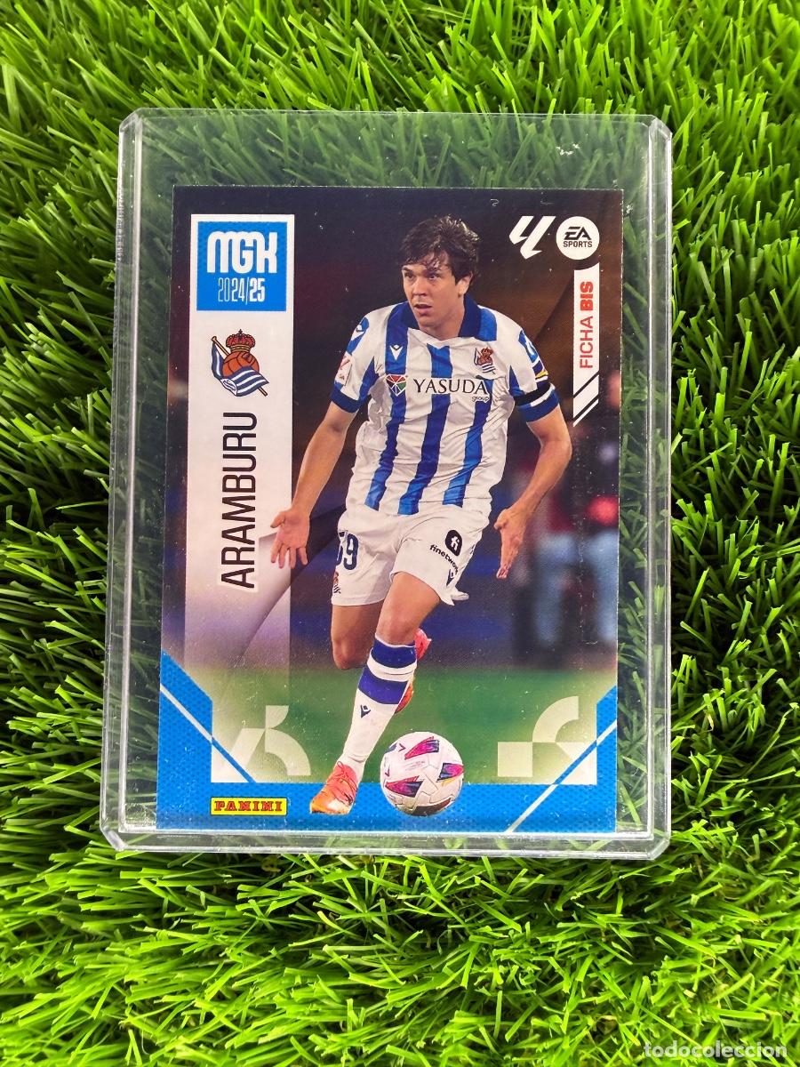 Cromos de F&uacute;tbol: N&ordm; 292BIS Aramburu Edici&oacute;n Limitada Fichas Bis Real Sociedad Megacracks 24 25