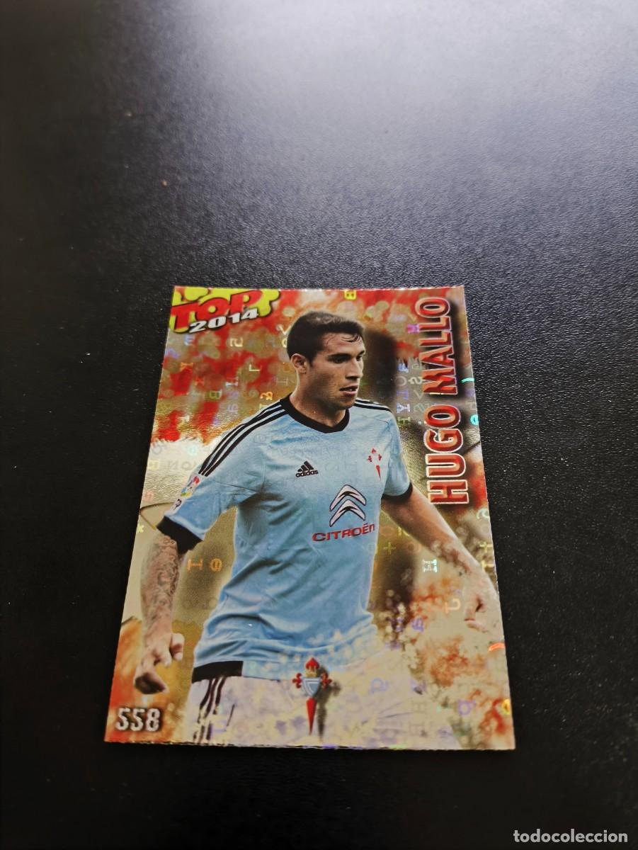 Cromos de F&uacute;tbol: 558 HUGO MALLO CELTA BRILLO LETRAS ROJO TOP MUNDICROMO LIGA 2013 2014 13 14 NO PANINI ESTE
