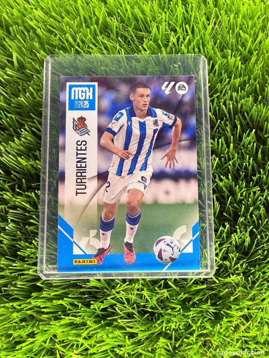 Cromos de F&uacute;tbol: N&ordm; 298 Turrientes Real Sociedad Megacracks 24 25