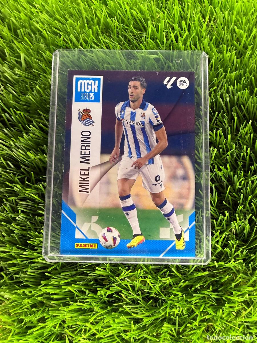 Cromos de F&uacute;tbol: N&ordm; 299 Mikel Merino Real Sociedad Megacracks 24 25