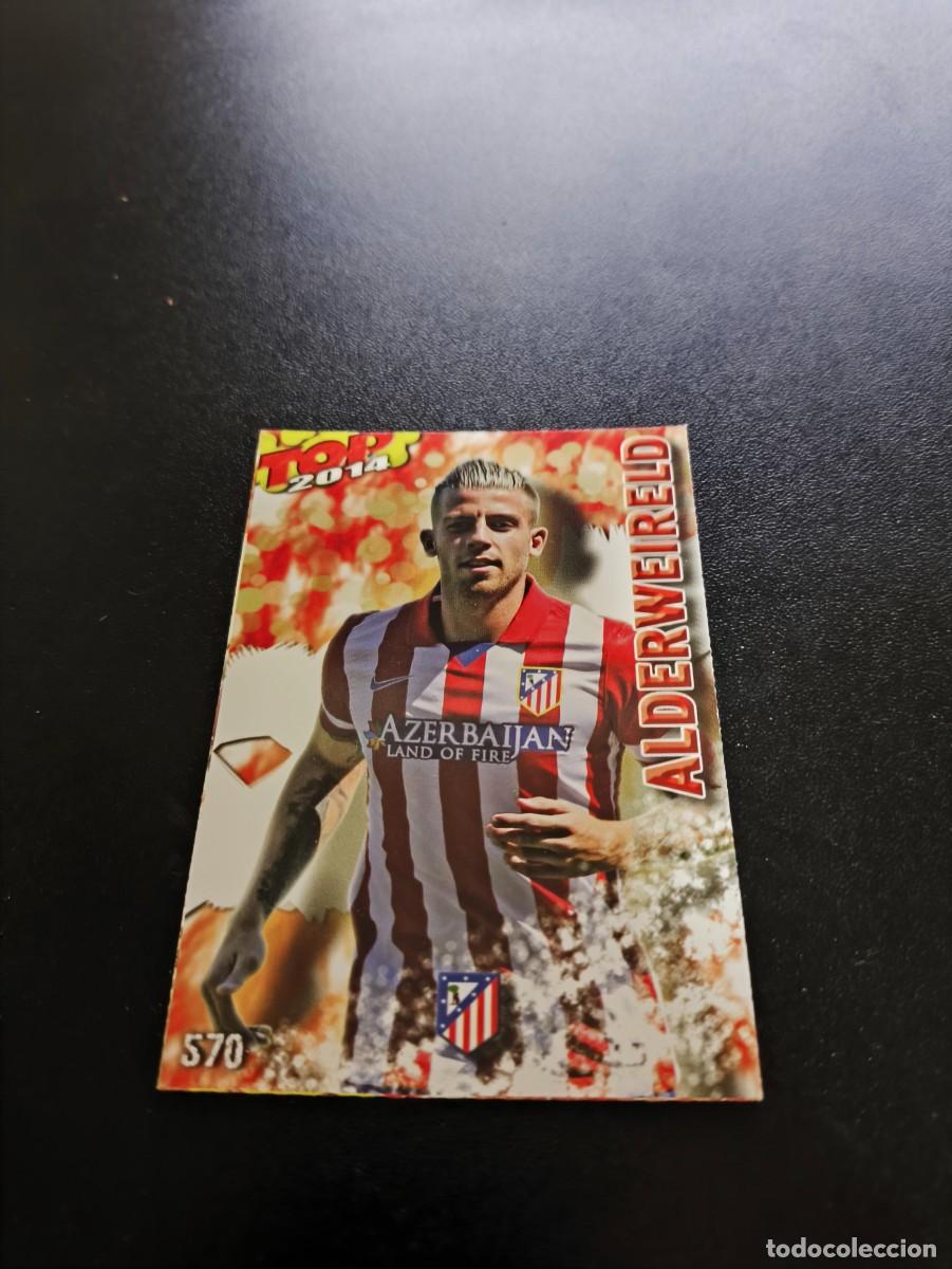Cromos de F&uacute;tbol: 570 Alderweireld ATLETICO DE MADRID ROJO MATE TOP MUNDICROMO LIGA 2013 2014 13 14 NO PANINI ESTE