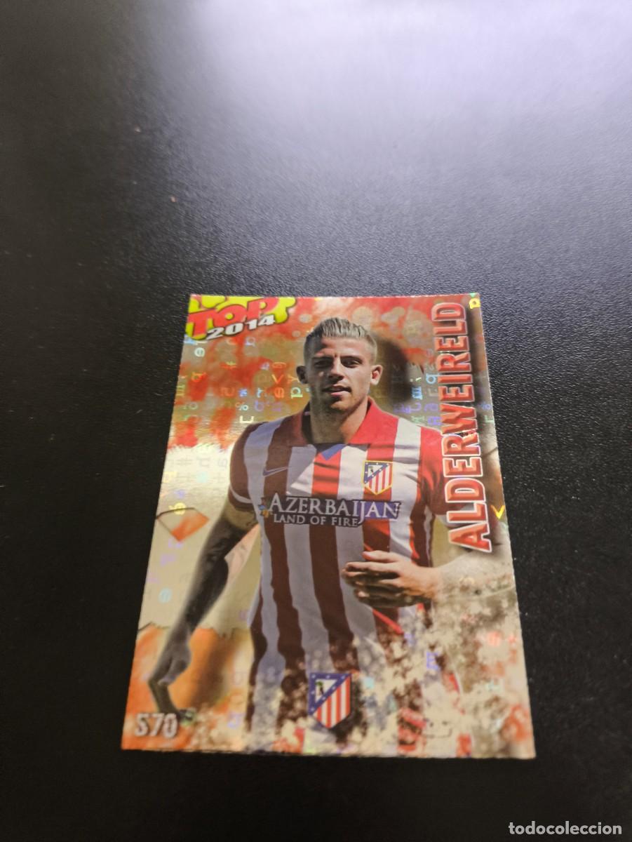 Cromos de Futebol: 570 Alderweireld ATLETICO DE MADRID ROJO LETRAS TOP MUNDICROMO LIGA 2013 2014 13 14 NO PANINI ESTE