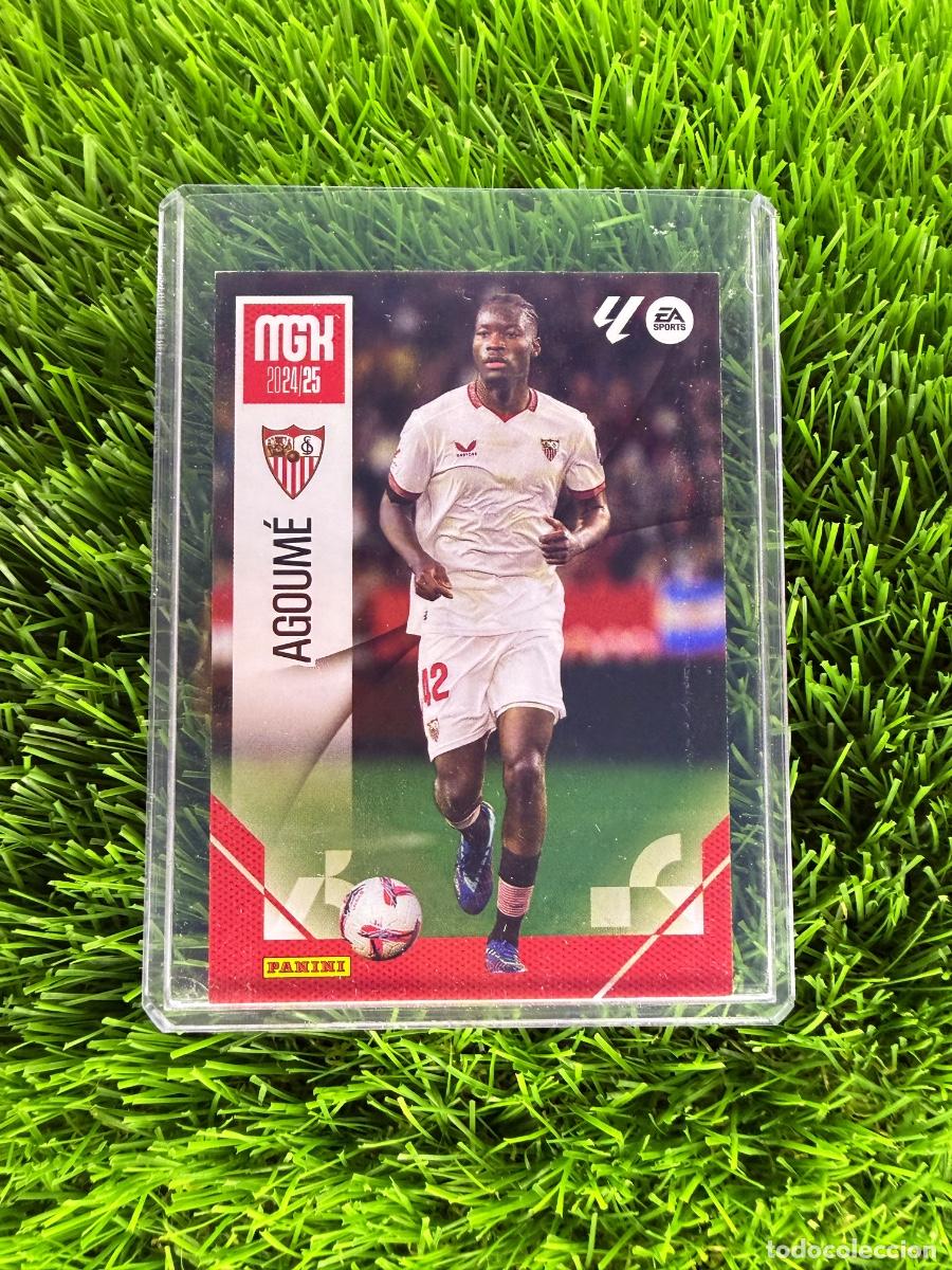 Cromos de Futebol: N&ordm; 317 Agoum&eacute; Sevilla FC Megacracks 24 25