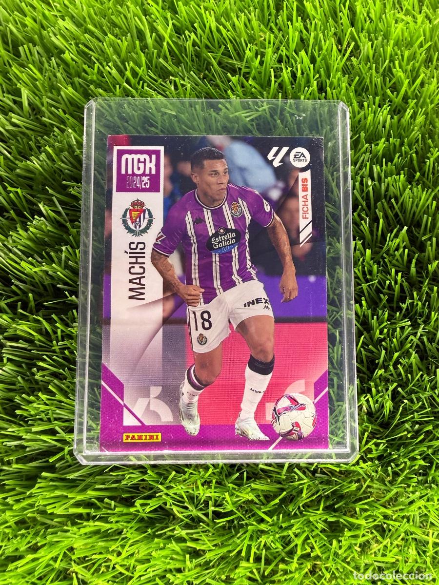 Cromos de F&uacute;tbol: N&ordm; 360BIS Mach&iacute;s Edici&oacute;n Limitada Fichas Bis R Valladolid CF Megacracks 24 25