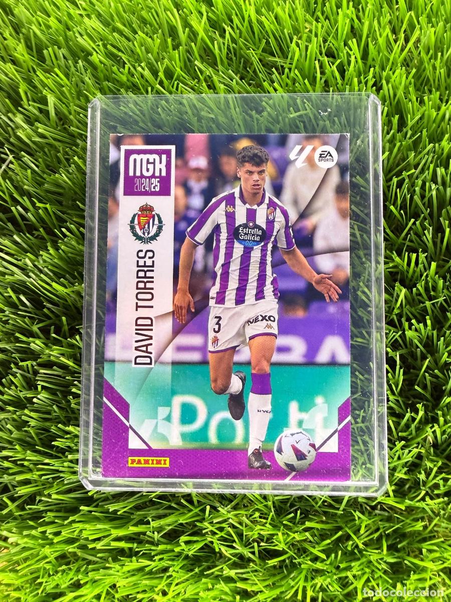 Cromos de F&uacute;tbol: N&ordm; 350 David Torres R Valladolid CF Megacracks 24 25