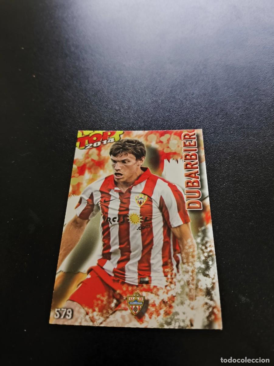 Cromos de F&uacute;tbol: 579 DUBARBIER ALMERIA ROJO MATE TOP MUNDICROMO LIGA 2013 2014 13 14 NO PANINI ESTE