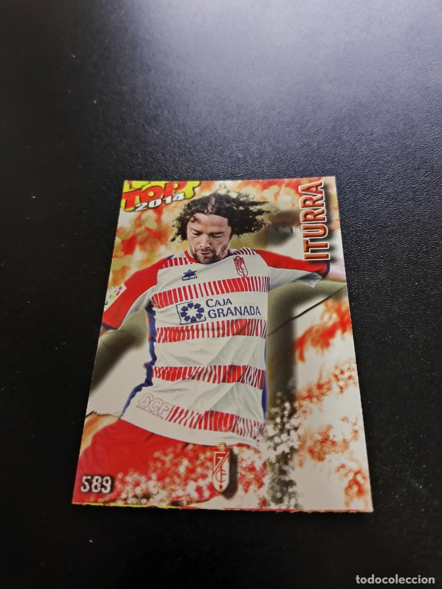 Cromos de F&uacute;tbol: 589 ITURRA GRANADA ROJO MATE TOP MUNDICROMO LIGA 2013 2014 13 14 NO PANINI ESTE