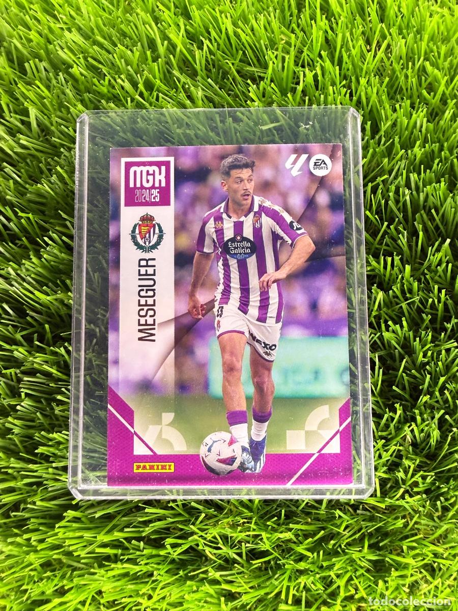 Cromos de F&uacute;tbol: N&ordm; 353 Meseguer R Valladolid CF Megacracks 24 25