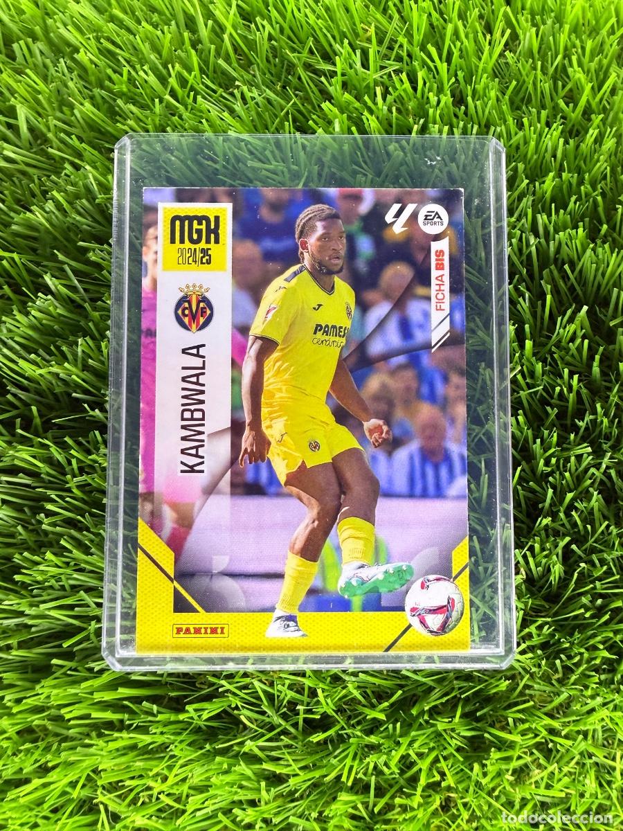 Cromos de F&uacute;tbol: N&ordm; 366BIS Kambwala Fichas Bis Villarreal CF Megacracks 24 25