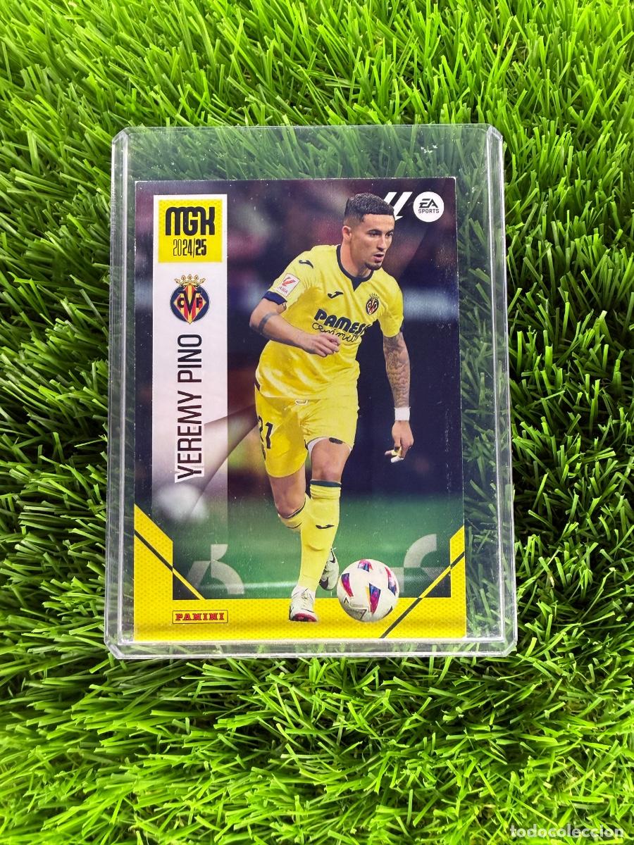 Cromos de F&uacute;tbol: N&ordm; 375 Yeremy Pino Villarreal CF Megacracks 24 25