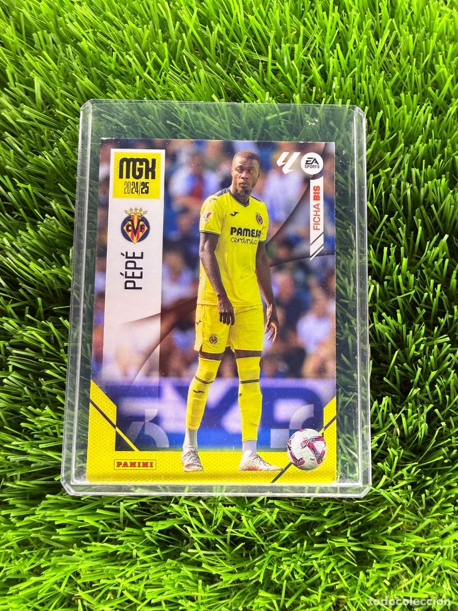Cromos de F&uacute;tbol: N&ordm; 377BIS P&eacute;p&eacute; Fichas Bis Villarreal CF Megacracks 24 25