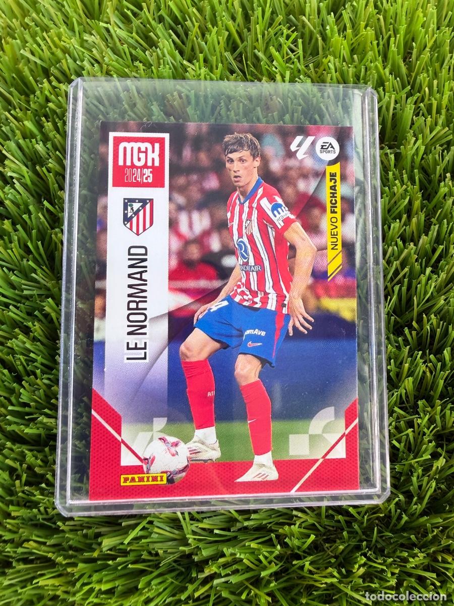 Cromos de F&uacute;tbol: N&ordm; 461 Le Normand Nuevo Fichaje Atl&eacute;tico de Madrid Megacracks 24 25