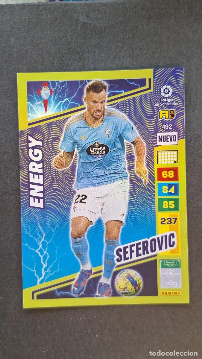 Cromos de F&uacute;tbol: L1 SEFEROVIC CELTA DE VIGO 492 NUEVO ENERGY ADRENALYN XL LIGA 2022/2023 22 23 PANINI