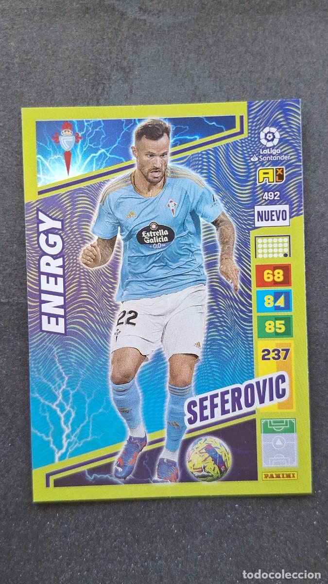 Cromos de F&uacute;tbol: L1 SEFEROVIC CELTA DE VIGO 492 NUEVO ENERGY ADRENALYN XL LIGA 2022/2023 22 23 PANINI