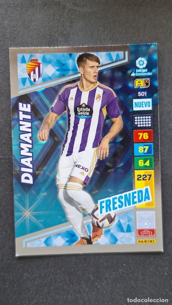 Cromos de F&uacute;tbol: L1 FRESNEDA REAL VALLADOLID 501 NUEVO DIAMANTE ADRENALYN XL LIGA 2022/2023 22 23 PANINI