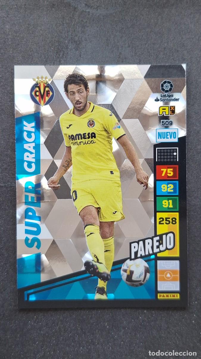 Cromos de F&uacute;tbol: L1 PAREJO VILLARREAL C. F. 509 NUEVO SUPER CRACK ADRENALYN XL LIGA 2022/2023 22 23 PANINI