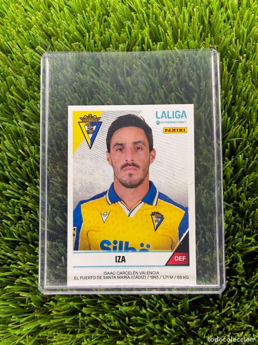 Cromos de F&uacute;tbol: N&ordm; 64 Iza C&aacute;diz CF Liga Hypermotion 24 25