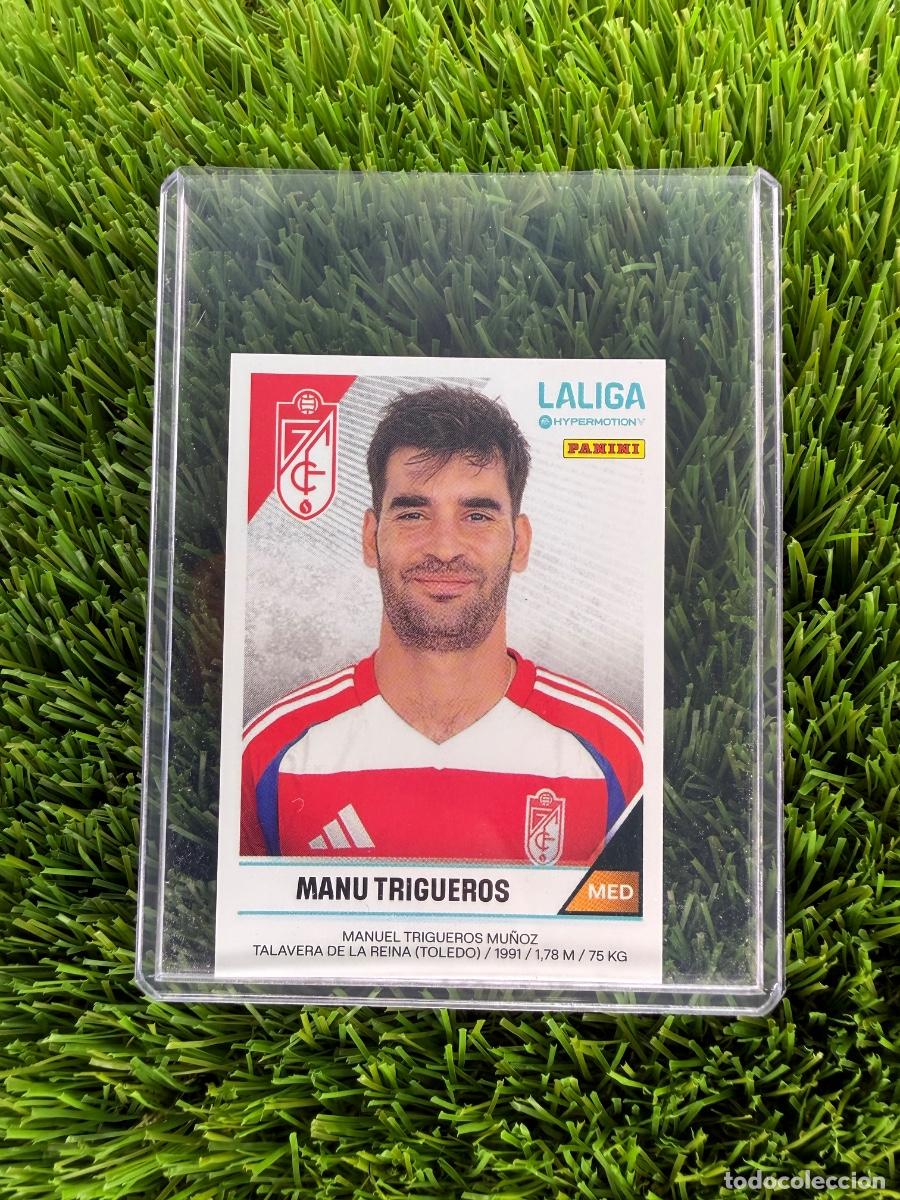 Cromos de F&uacute;tbol: N&ordm; 242 Manu Trigueros Granada CF Liga Hypermotion 24 25