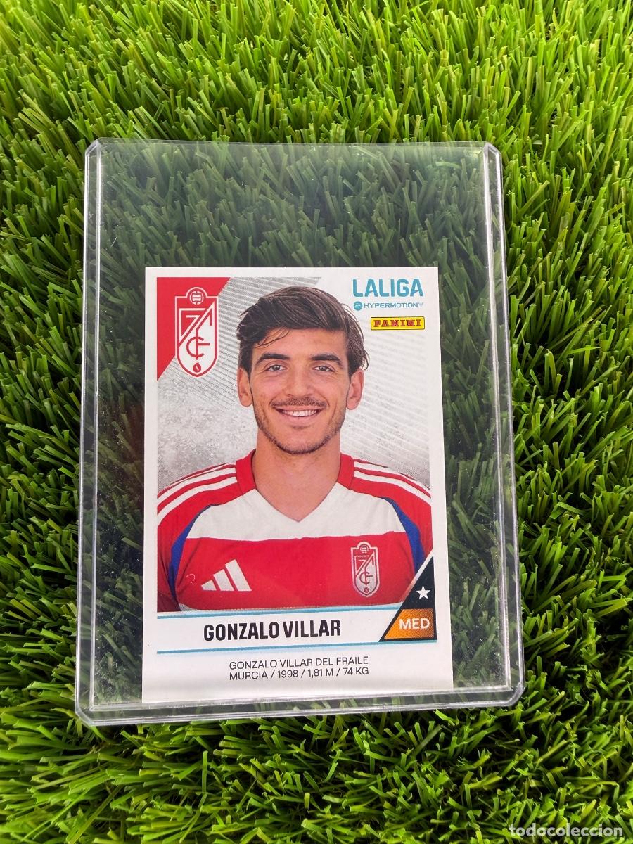 Cromos de F&uacute;tbol: N&ordm; 243 Gonzalo Villar Granada CF Liga Hypermotion 24 25