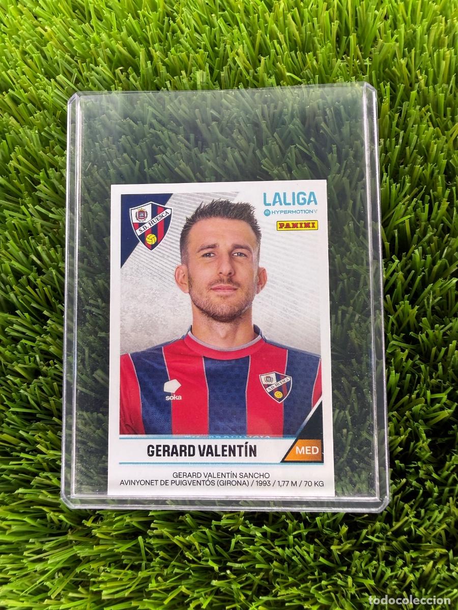 Cromos de F&uacute;tbol: N&ordm; 263A Gerard Valent&iacute;n SD Huesca Liga Hypermotion 24 25