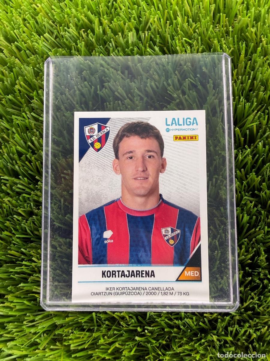 Cromos de F&uacute;tbol: N&ordm; 263B Kortajarena SD Huesca Liga Hypermotion 24 25