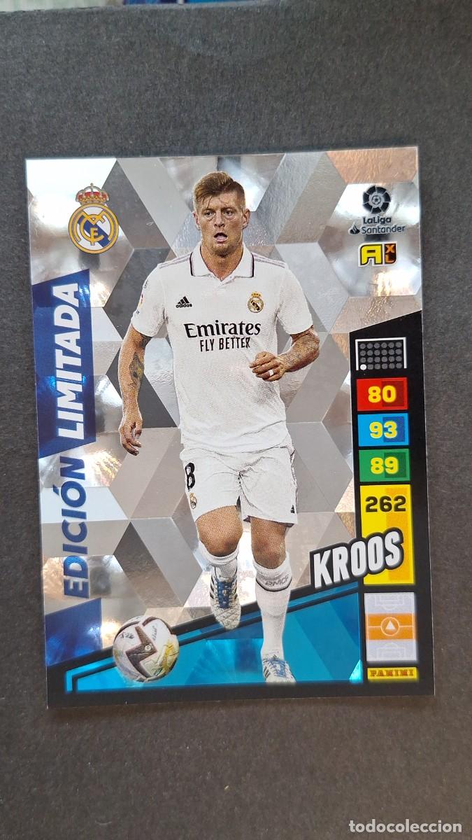 Cromos de F&uacute;tbol: L1 KROOS REAL MADRID EDICION LIMITADA ADRENALYN XL LIGA 2022/2023 22 23 PANINI
