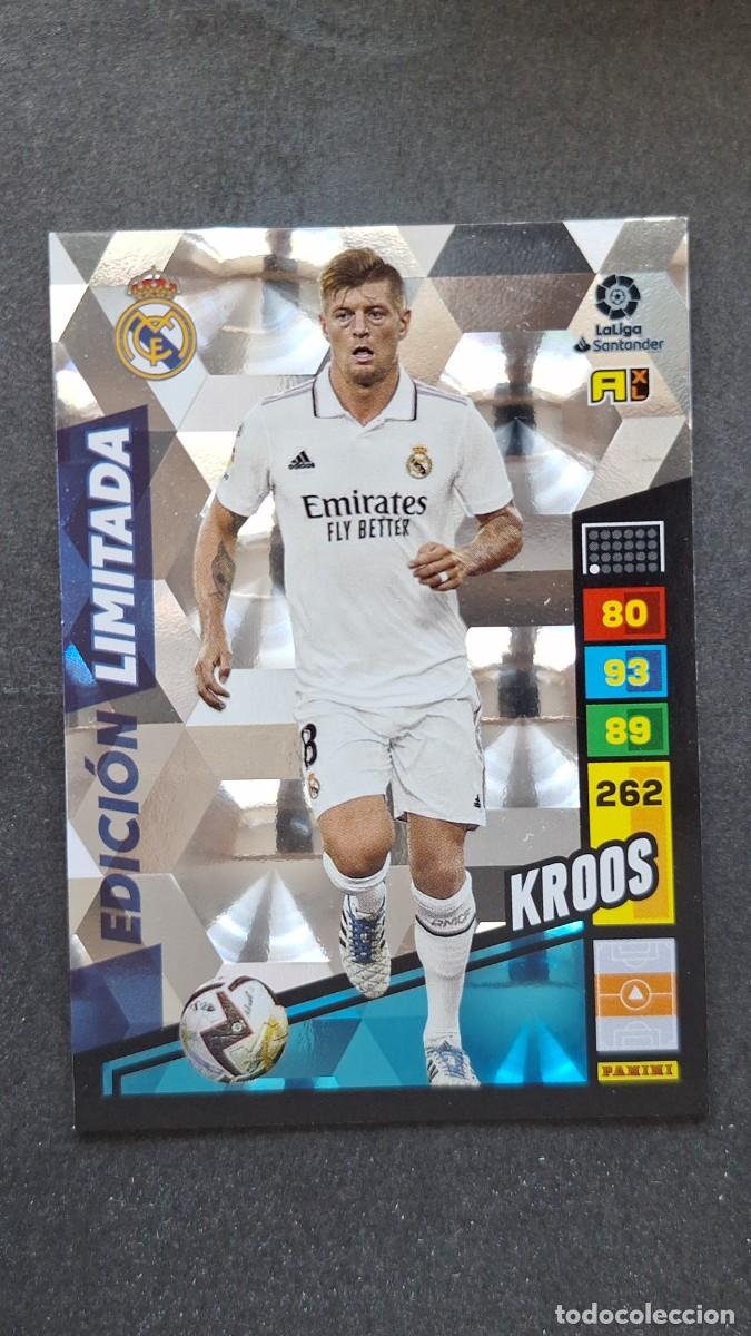 Cromos de F&uacute;tbol: L1 KROOS REAL MADRID EDICION LIMITADA ADRENALYN XL LIGA 2022/2023 22 23 PANINI